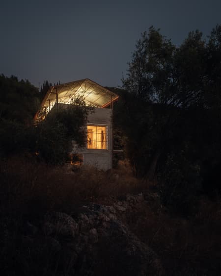 House in an Olive Grove